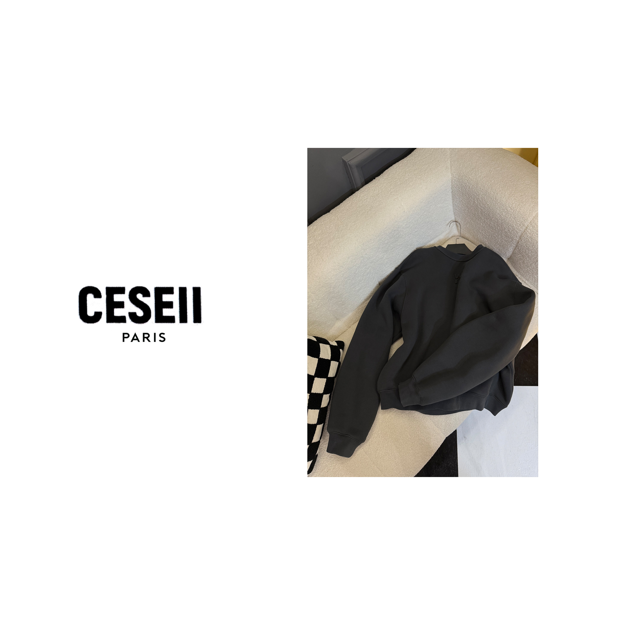 【25XJ775】秋冬高品质时尚男女同款内拉毛圆领卫衣