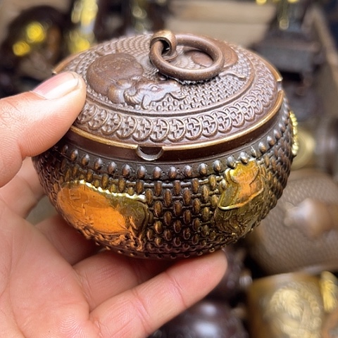 铜制文玩把玩物件