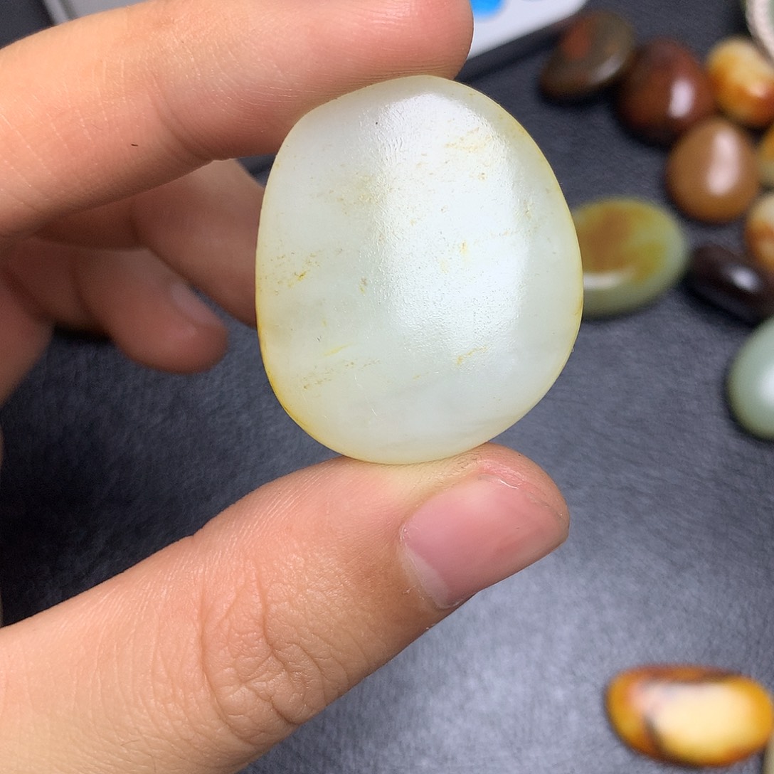 和田玉未镶嵌摆件