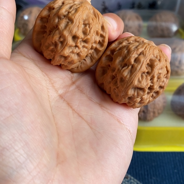 吊坠文玩核桃野狼37