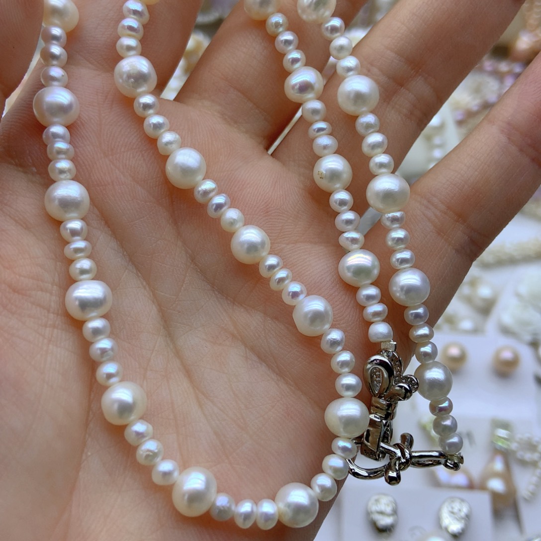 未镶嵌淡水珍珠耳饰