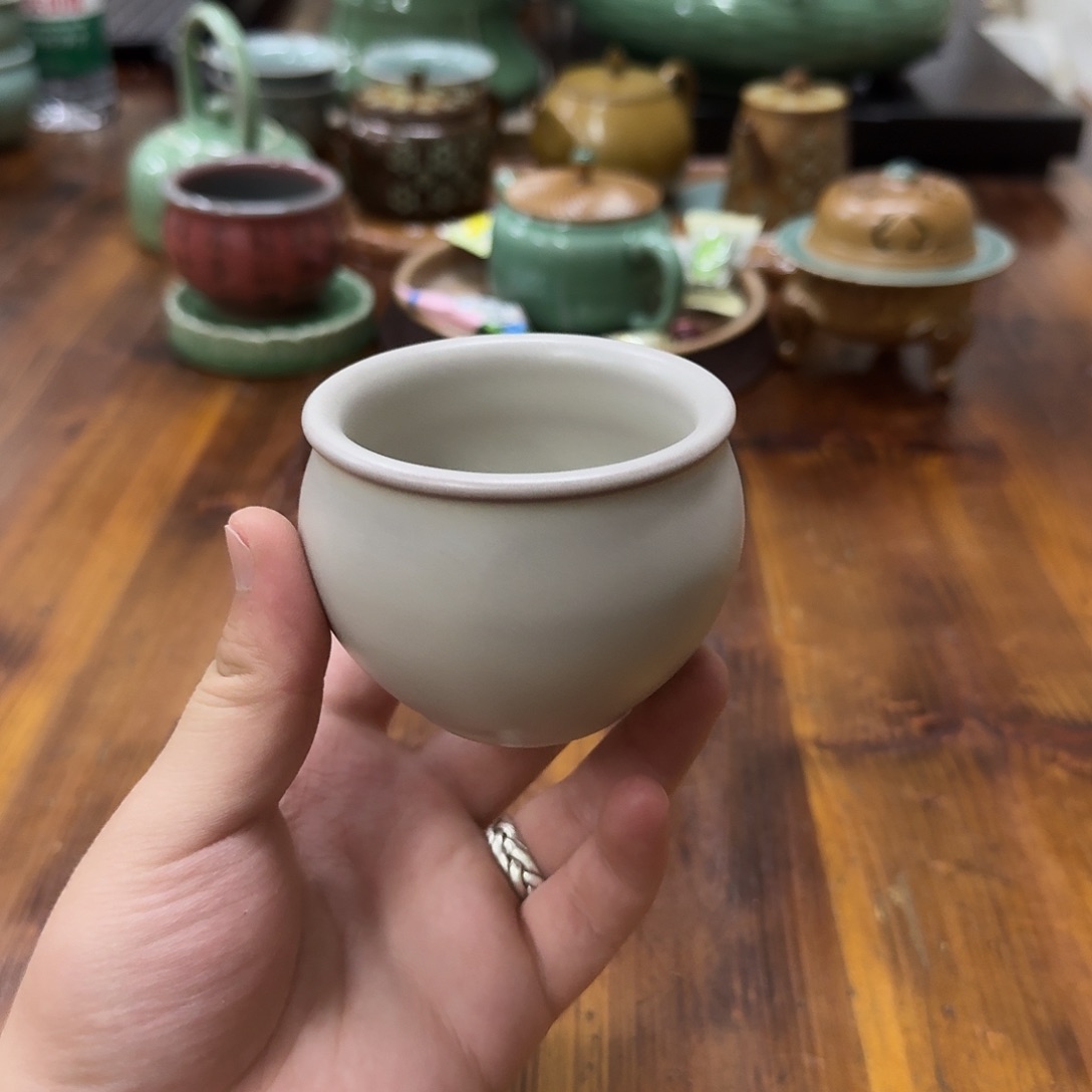 小仲青瓷茶器微瑕7043