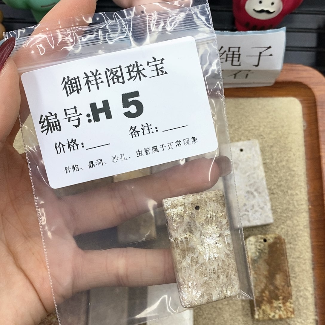 硅化珊瑚（珊瑚玉）A未镶嵌元*