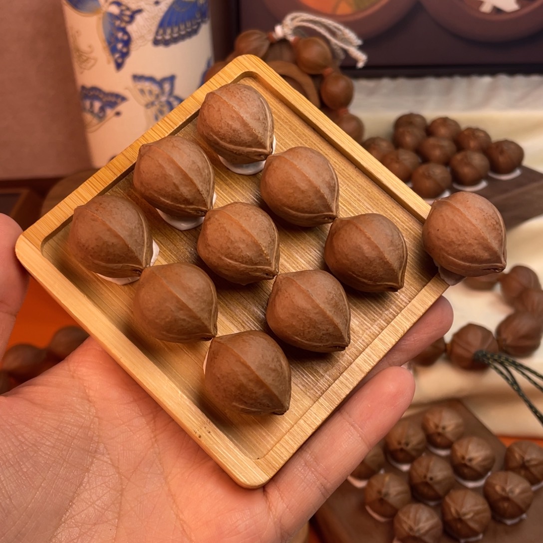 南***北手串/手链橄榄核2126梅林铁核定制散籽