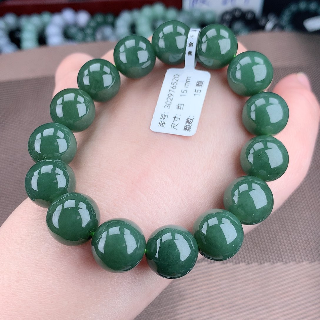 翡翠毛衣链未镶嵌