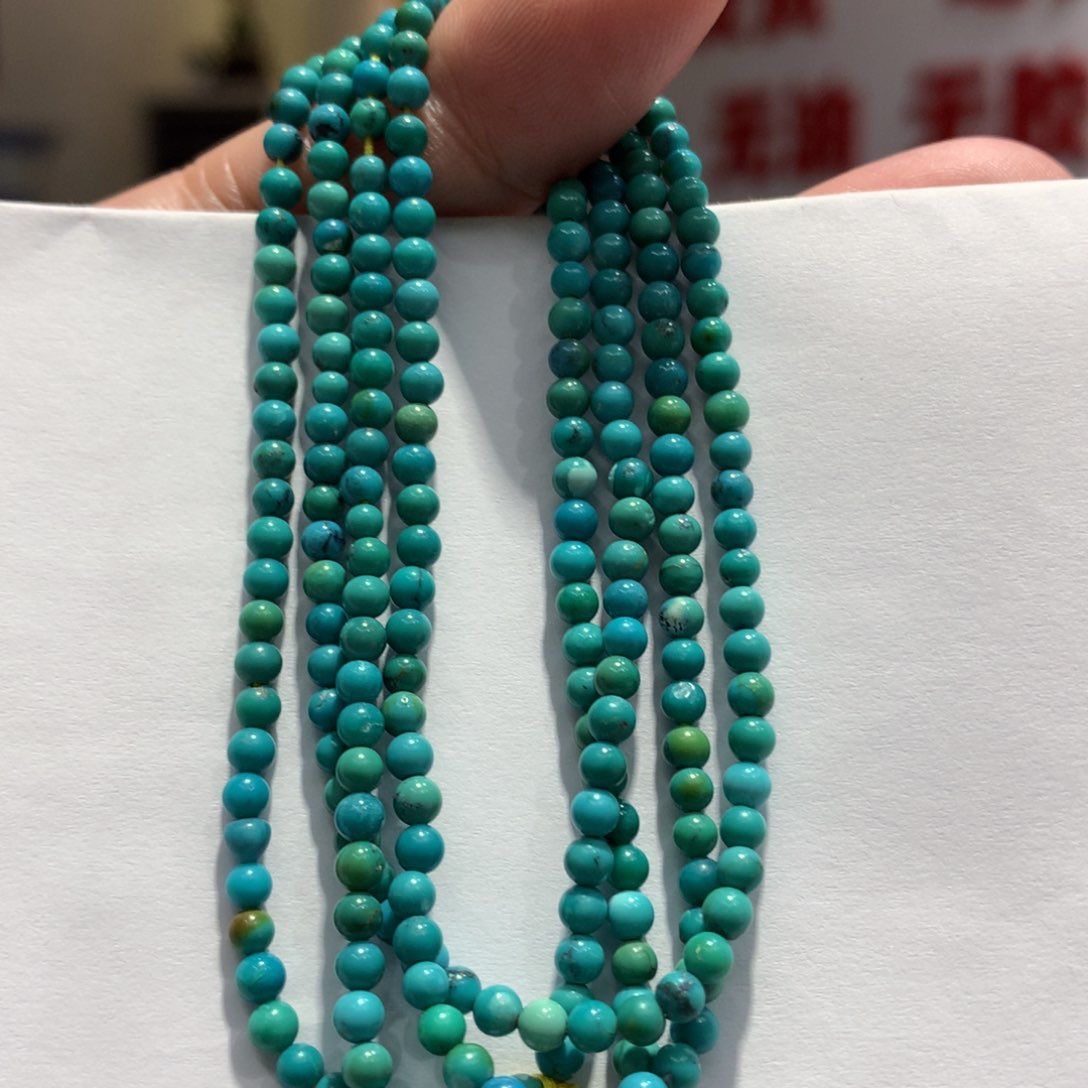 绿松石长链未镶嵌