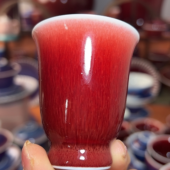 瓷片景德镇品艺轩郎红