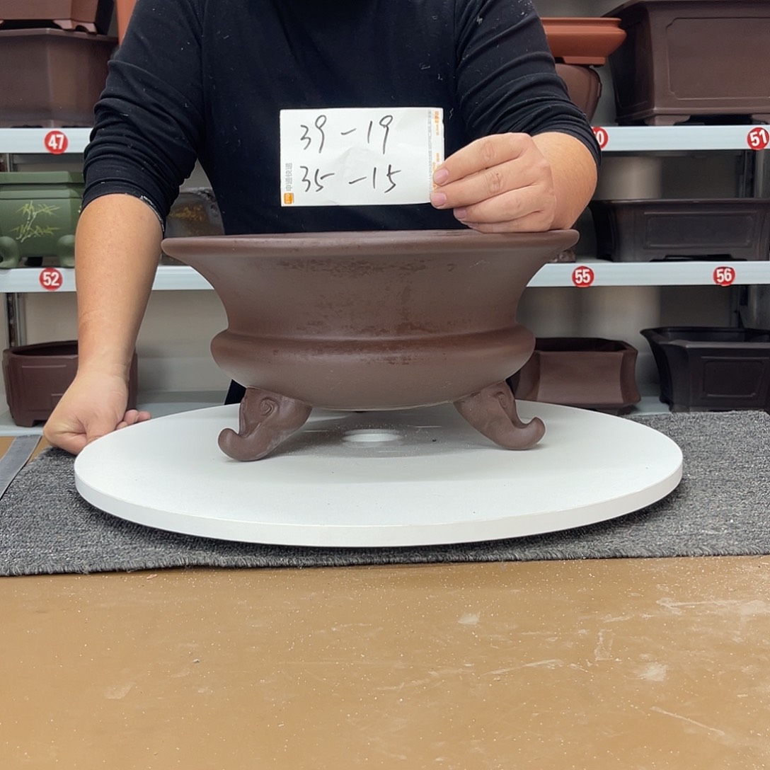 紫砂花盆在上世纪