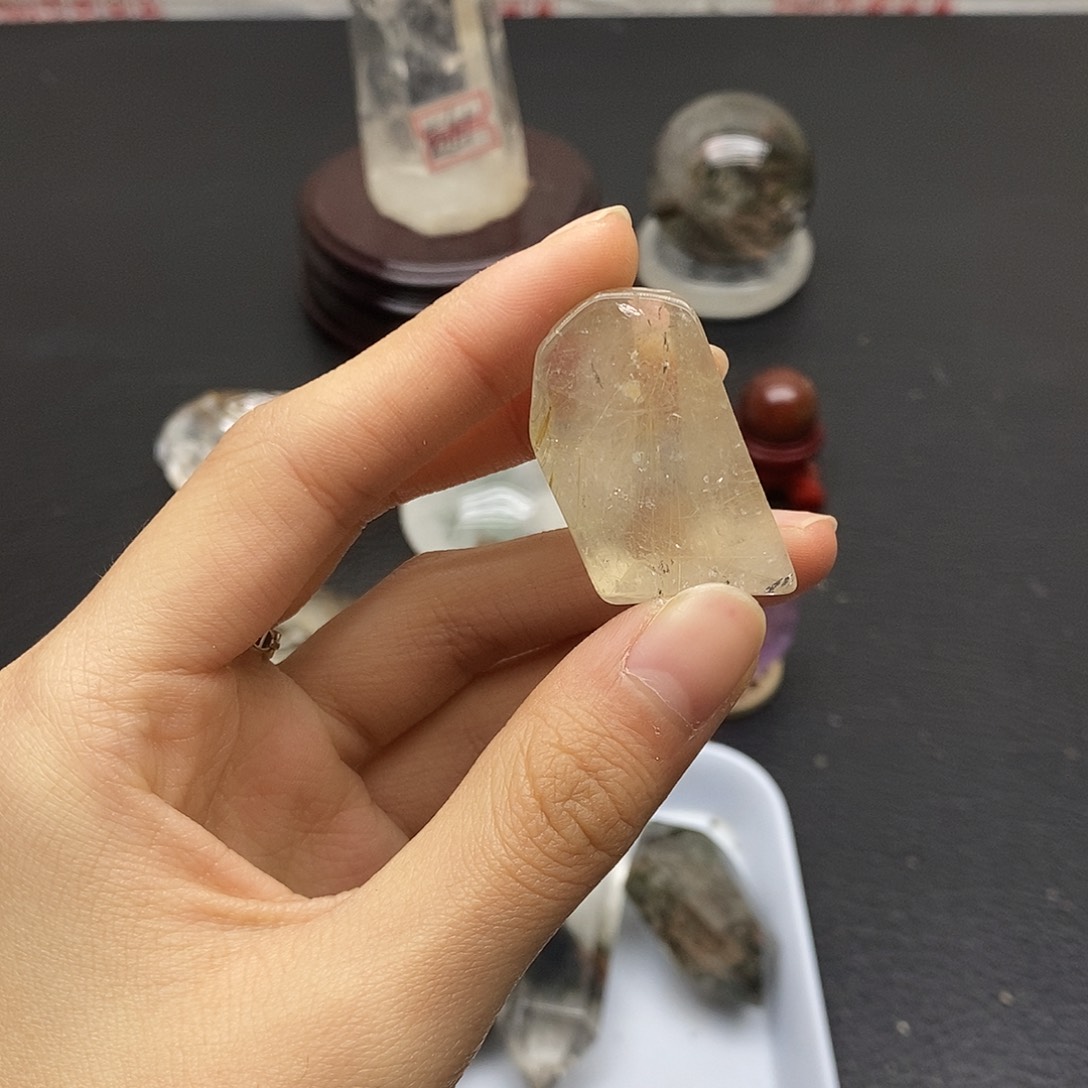 珠宝半成品未镶嵌水晶307水晶石