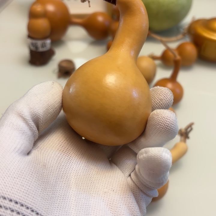 平***康天然手捻老皮葫芦