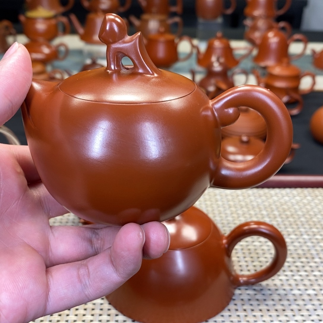 紫砂茶壶1***8潮州手工艺