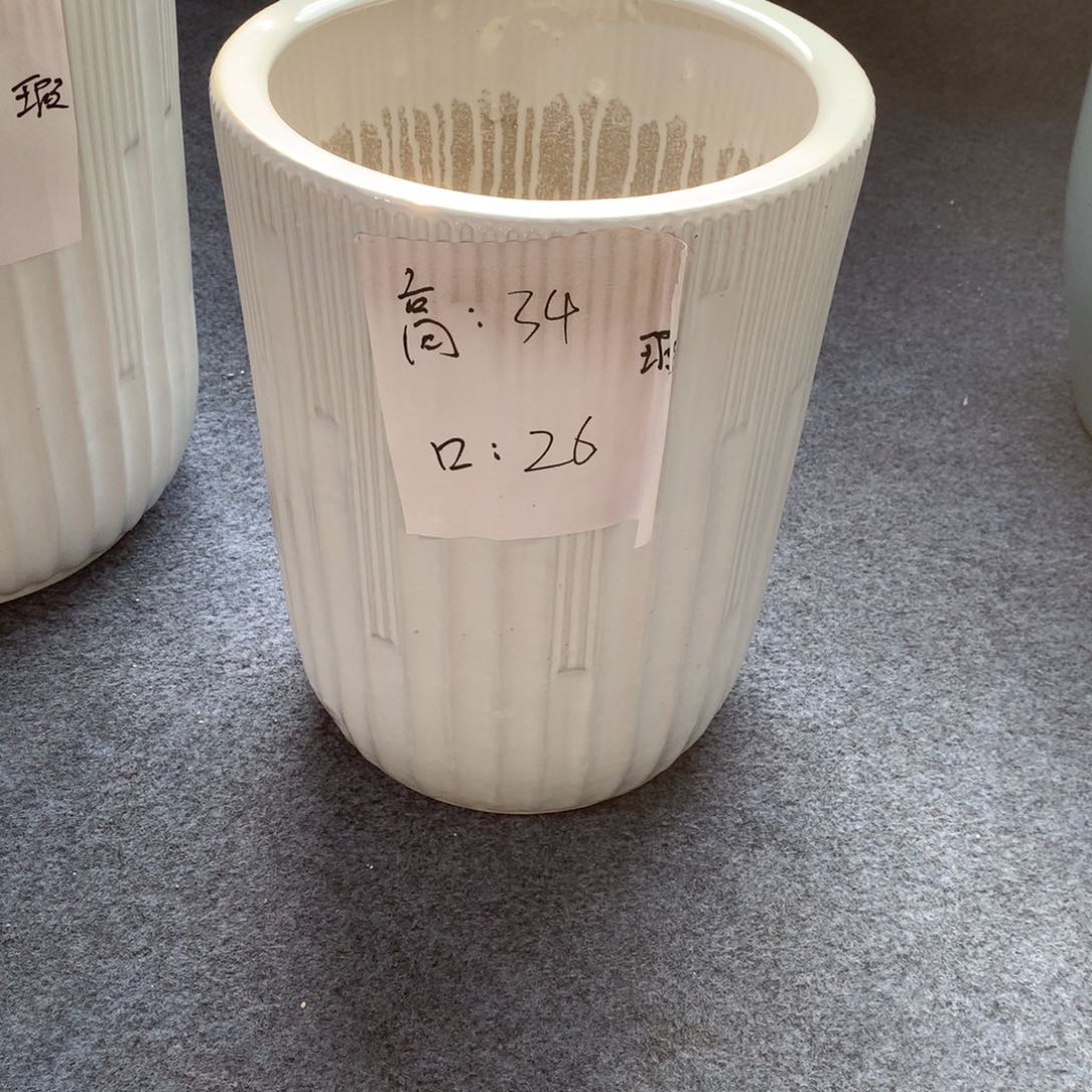 高温陶瓷花盆微瑕