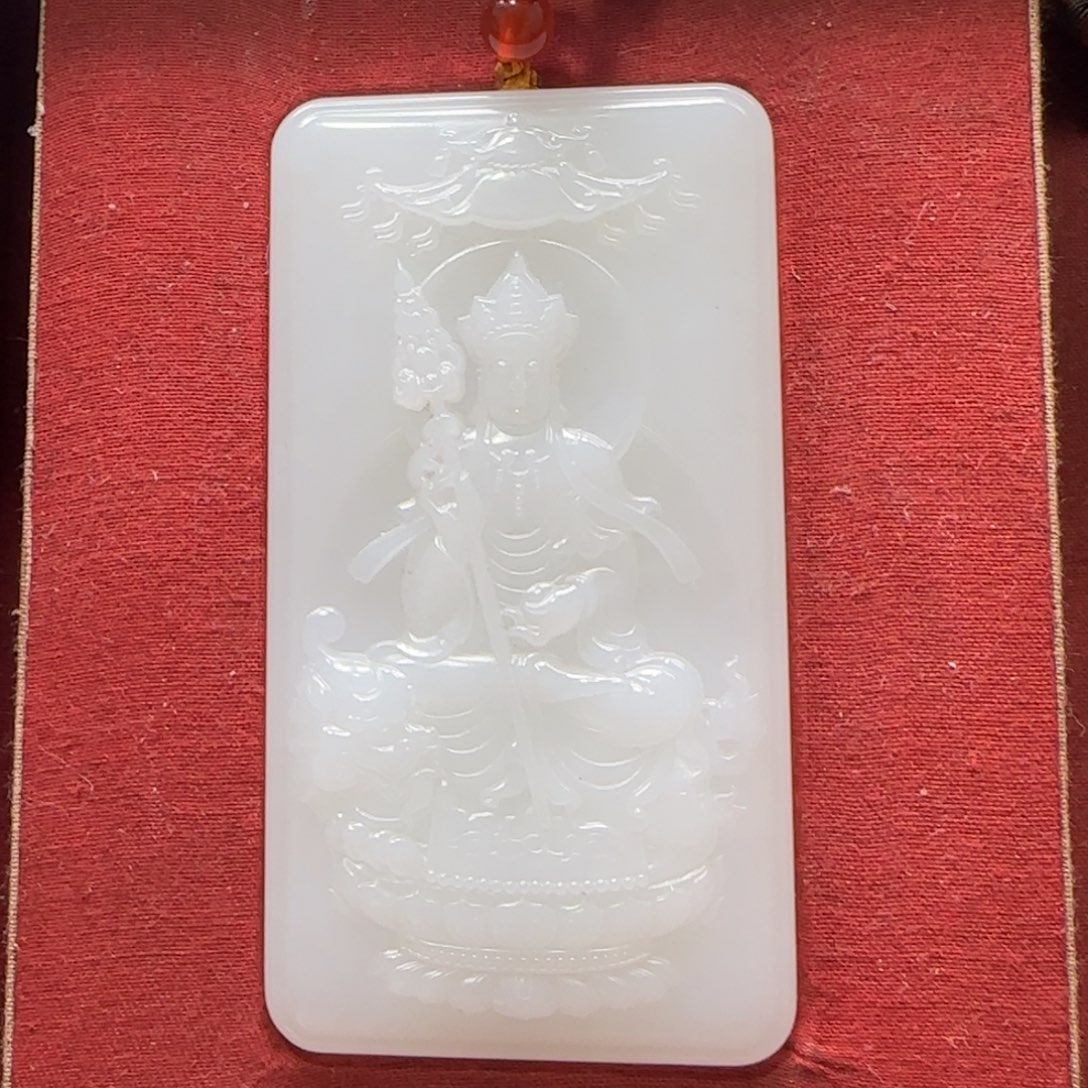 和田玉挂件未镶嵌