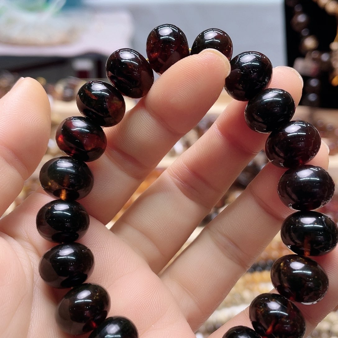 琥珀裸石未镶嵌十三10869