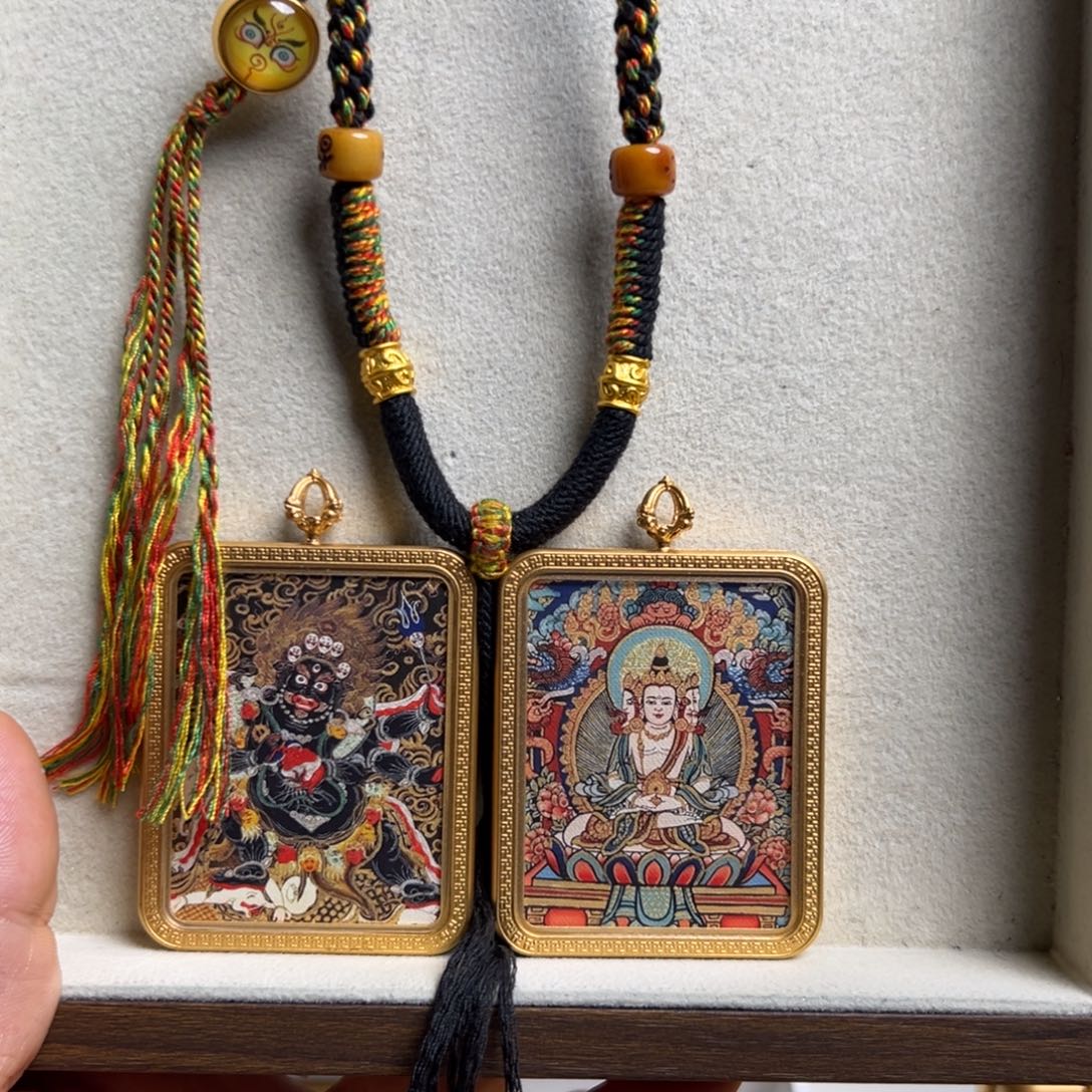 *****吊坠双面定制 大黑天 大日