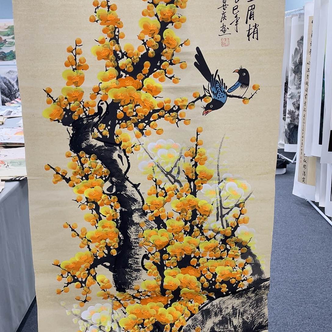 国画打卡日期为准，