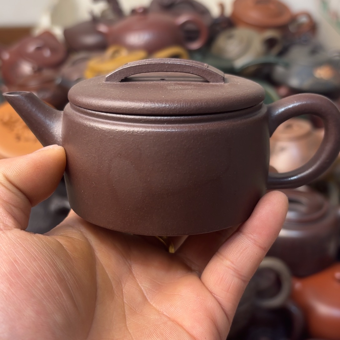 紫砂茶壶底部不平晃盖