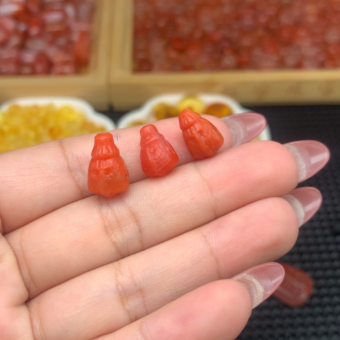 吊坠(不含链)未镶嵌南红玛瑙多样性