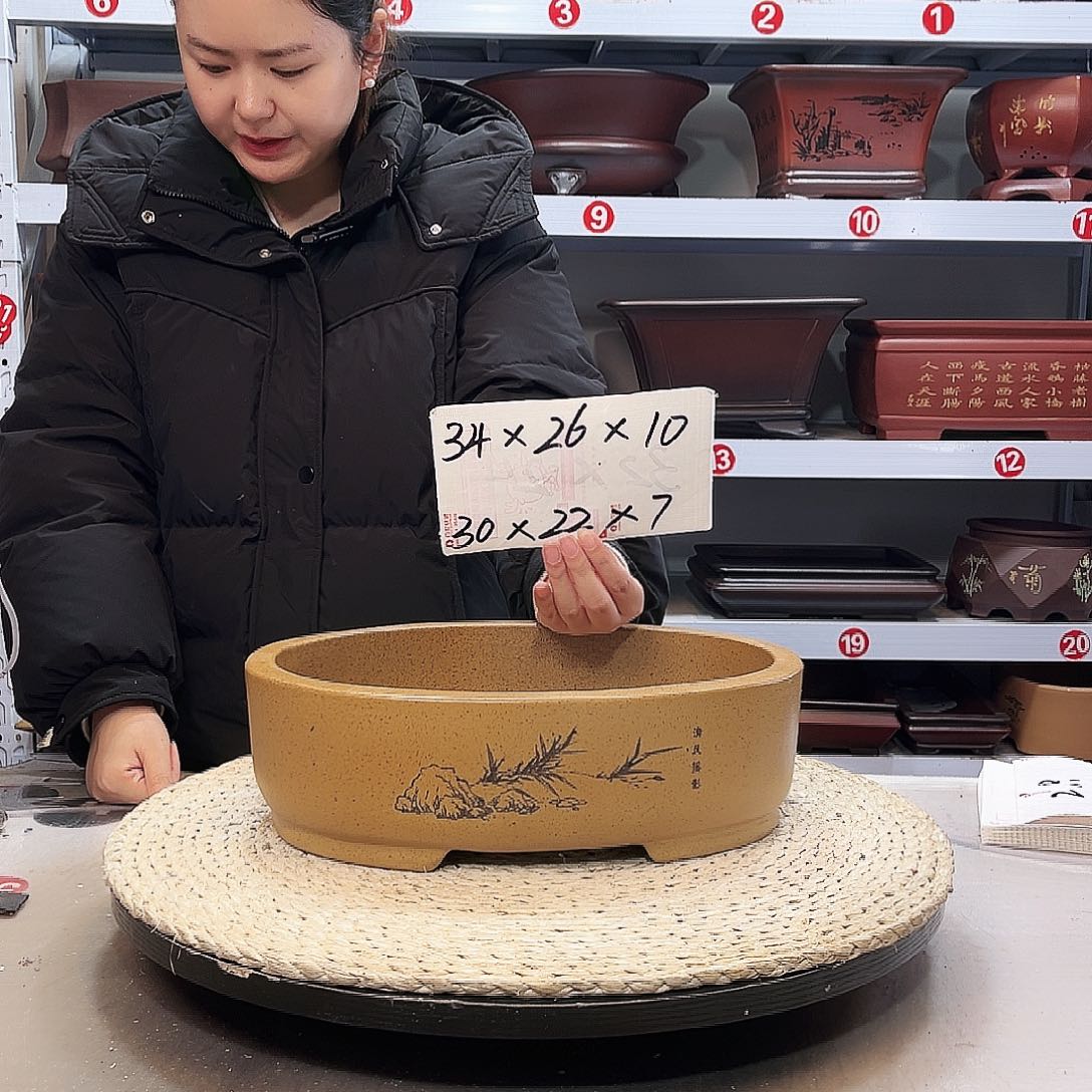 紫砂花盆紫砂花盆