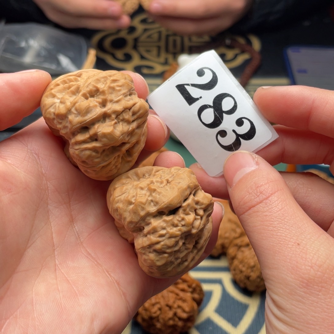 桃核把件40蛤蟆头283号～