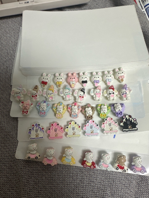 下单备注款合金链接小包装一彩色卡通迷你