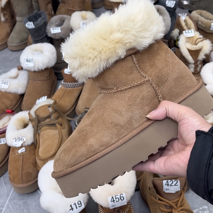 栗色厚底平口39-1