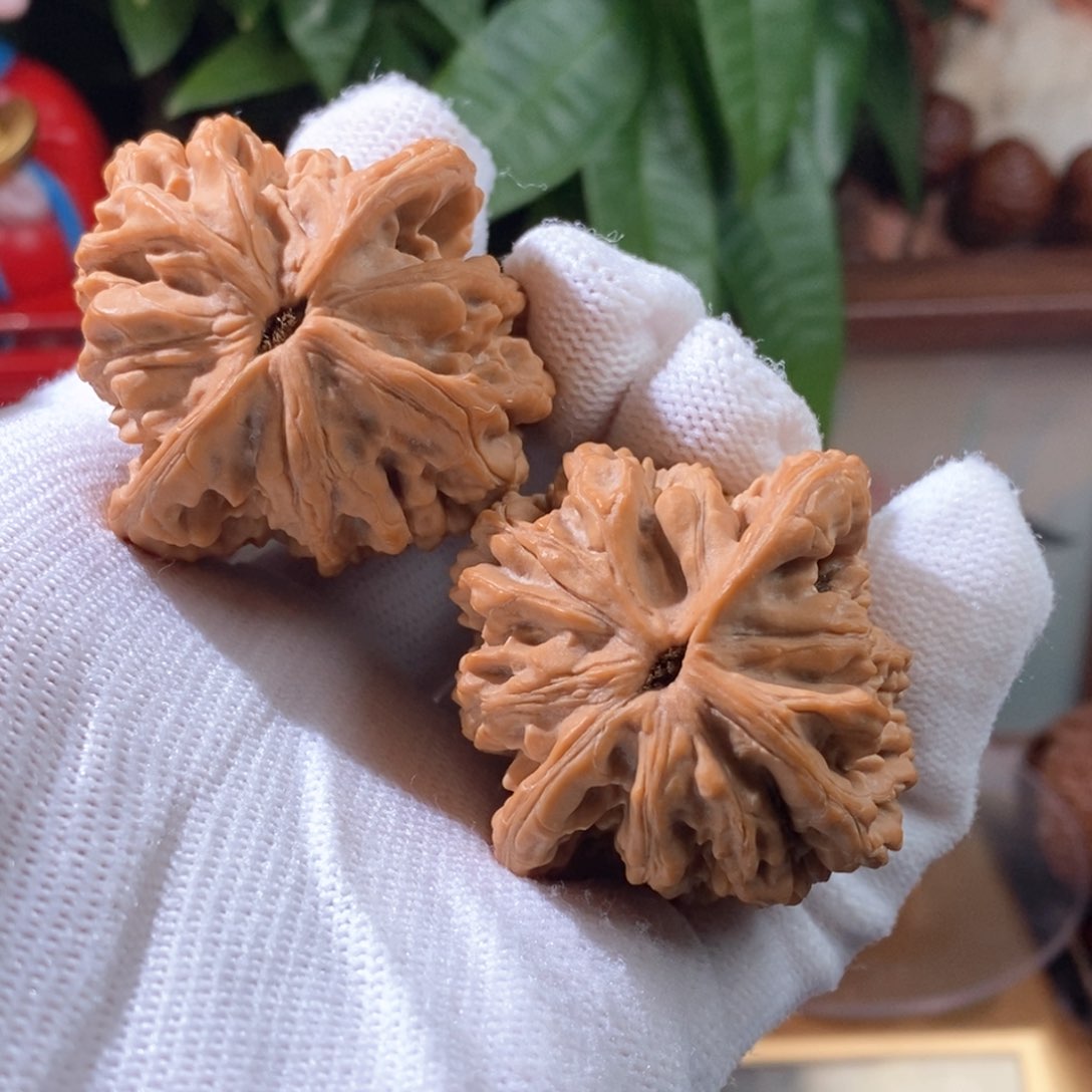 文玩核桃吊坠奔****！虎头