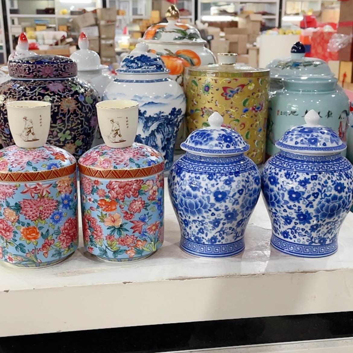 【闪购商品】罐陶瓷茶叶罐密封罐