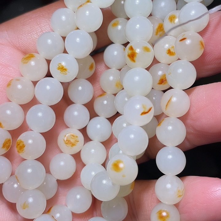 随***吧和田玉（白玉）未镶嵌车挂