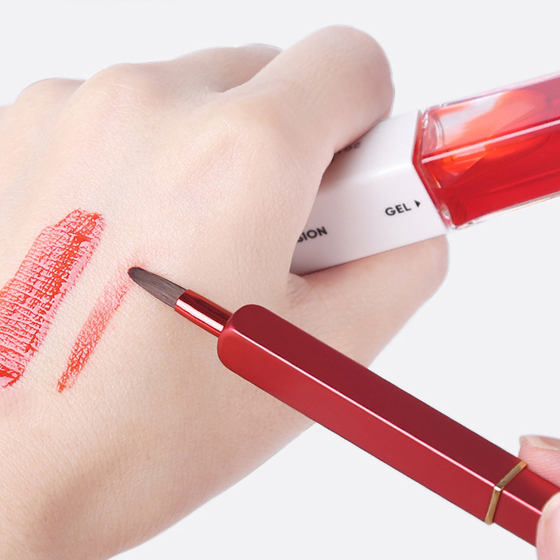 卓尔雅方形伸缩唇刷口红笔刷美妆工具唇部化妆刷便携唇笔刷定制