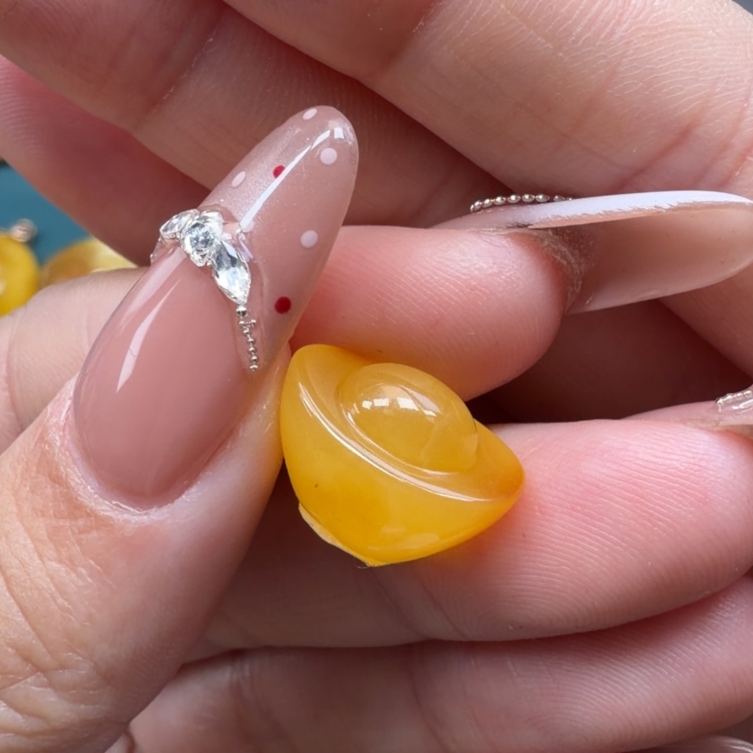 琥珀未镶嵌裸石蜜蜡