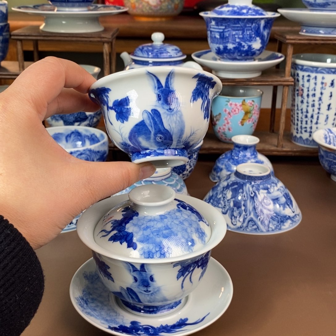 景德镇陶瓷手工手绘