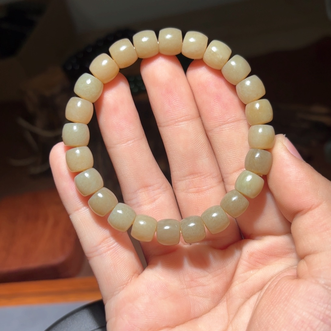 和田玉手链未镶嵌