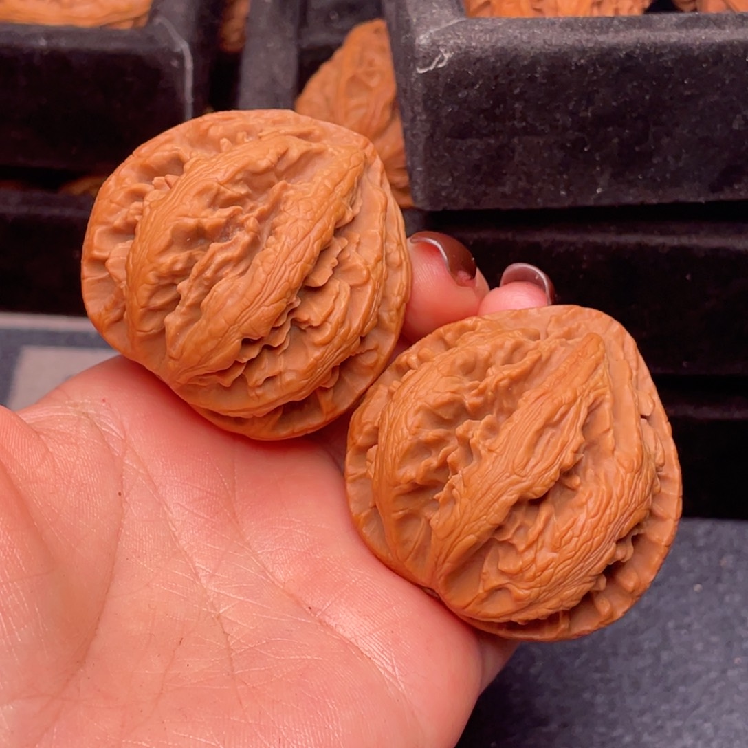 冷***阳桃核吊坠秦岭核桃45