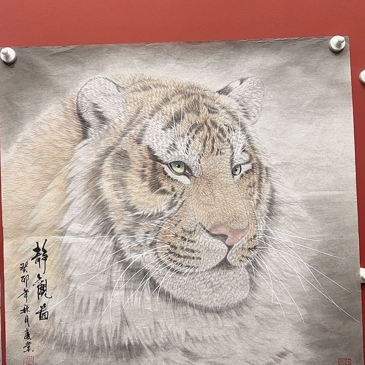 国画赵庆业老师国画作品月