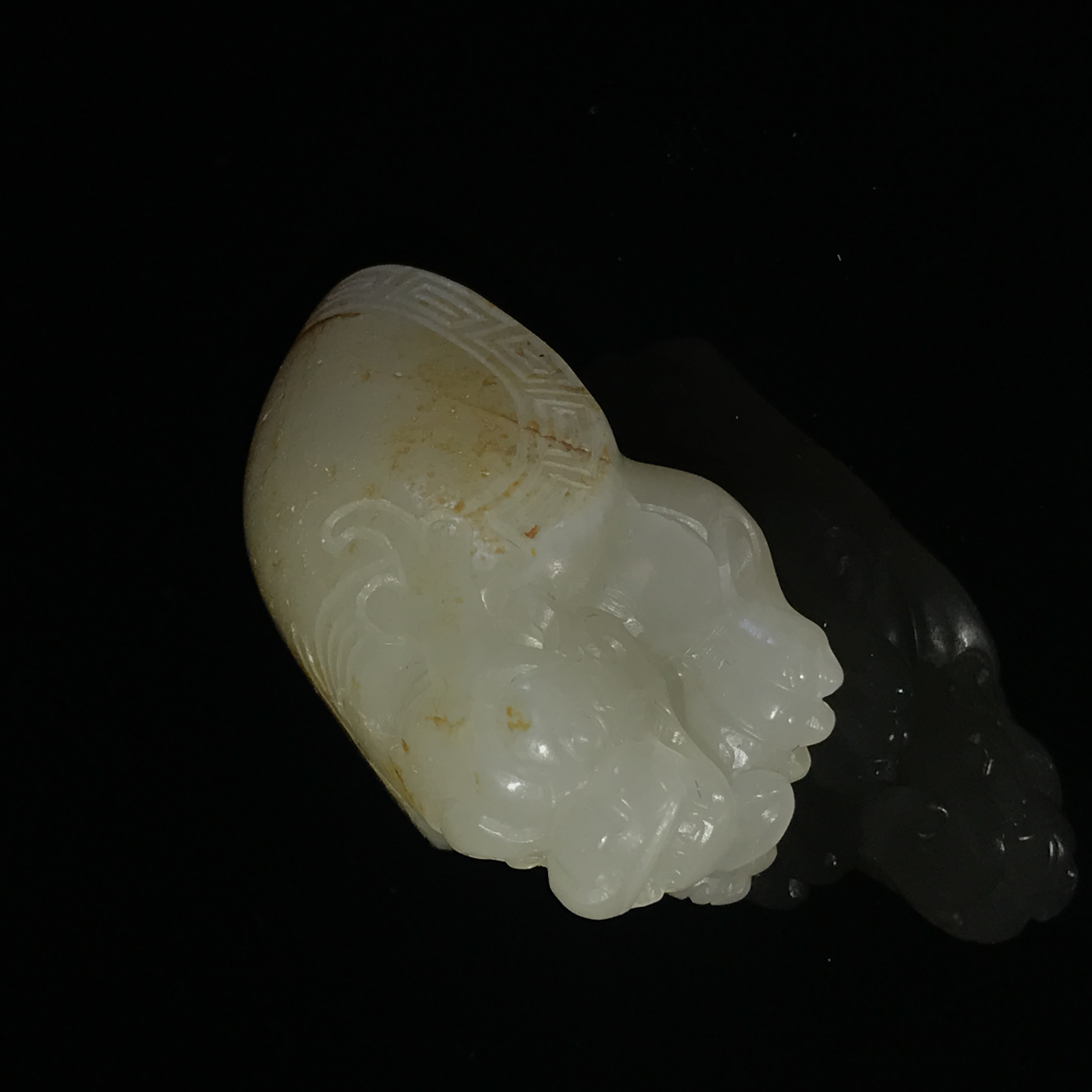 20世纪和田玉龙龟/HY545268/金玉良缘/槐荫山房