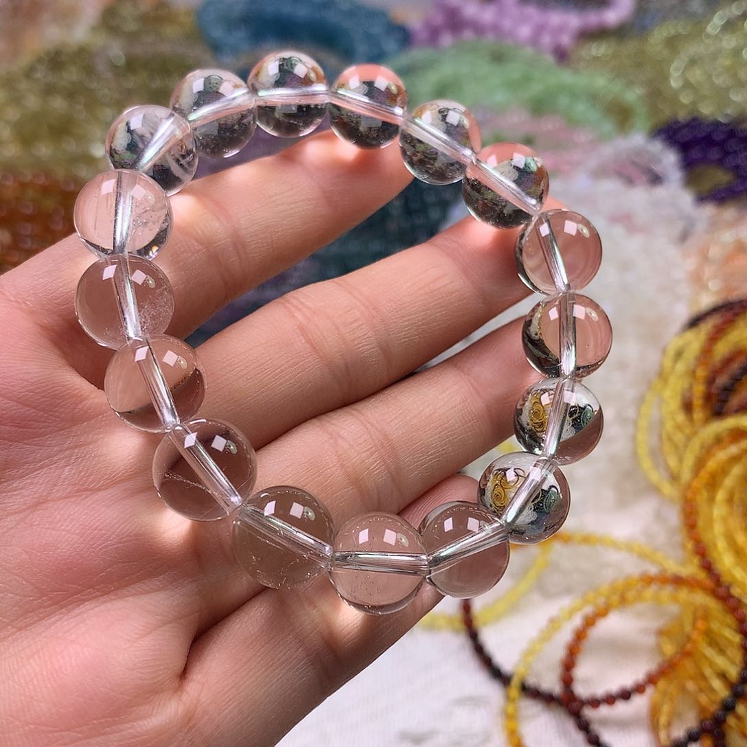 水晶手链未镶嵌天然