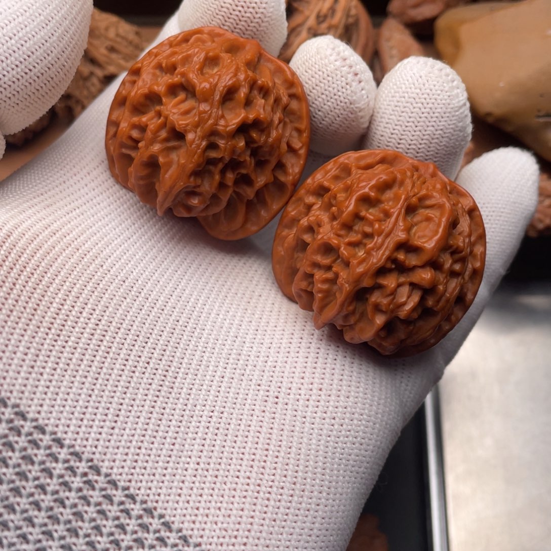 吊坠文玩核桃苹果园