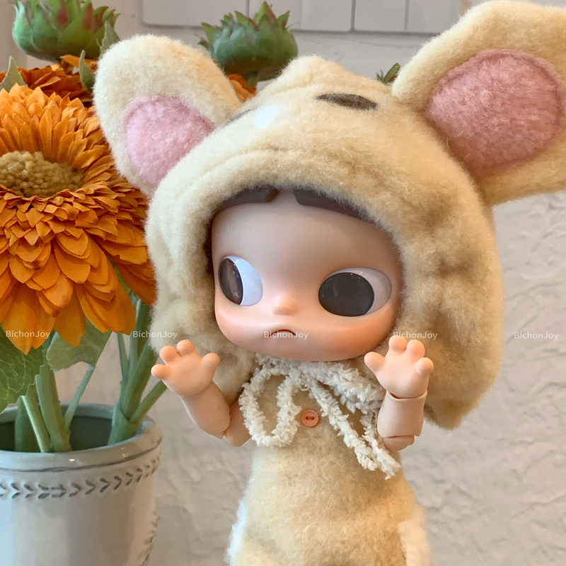 瓜瓜嘎·原创Zisga娃衣1/8BJD毛绒大耳鼠可爱嘎子姐套装鼠黍我呀