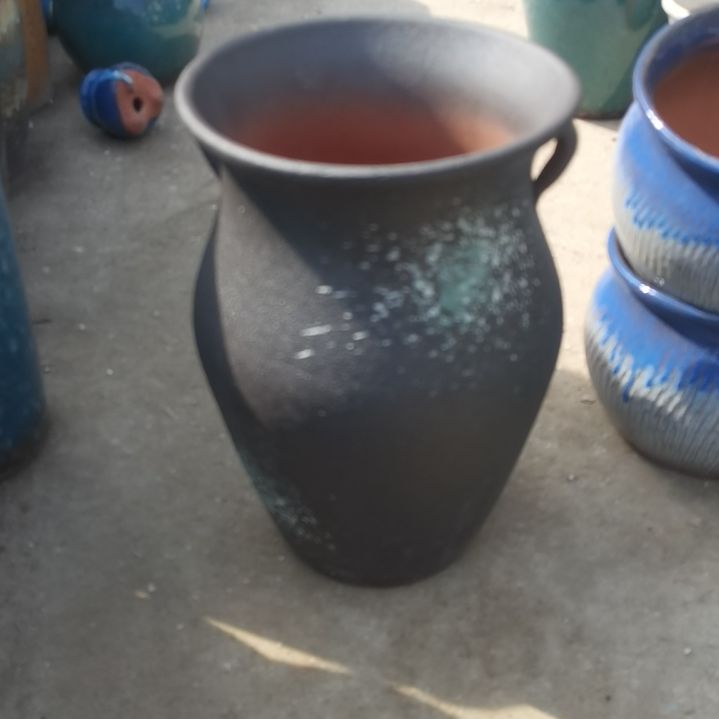 红陶口20高32一个盆