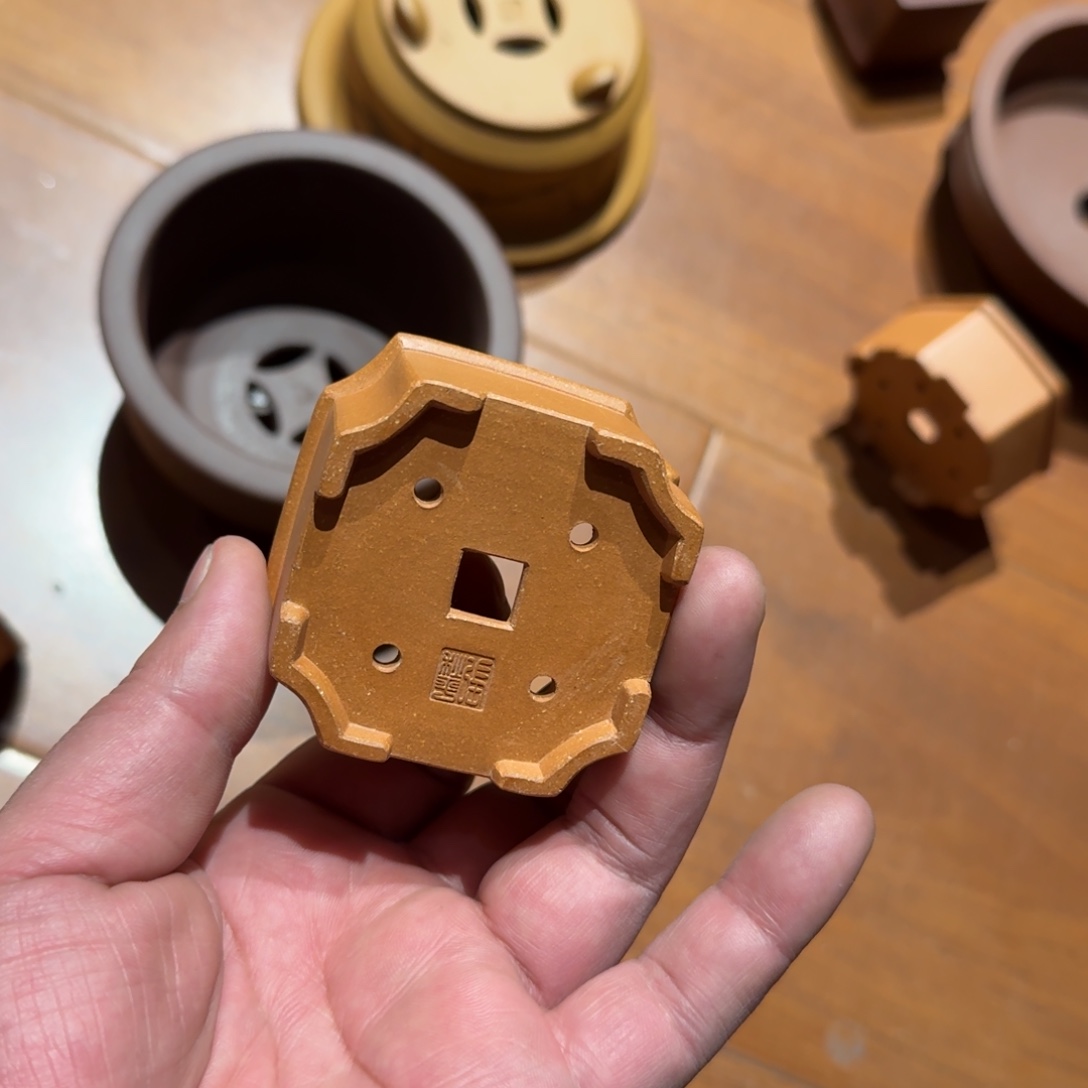 四***十紫砂花盆原矿紫泥