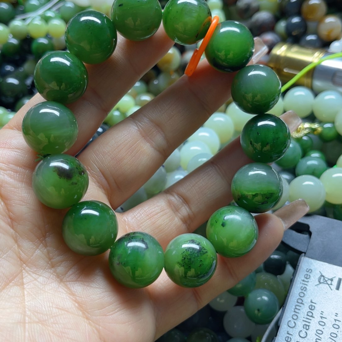 和田玉手链未镶嵌