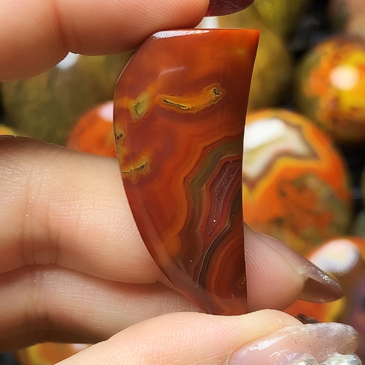 玛瑙/玉髓未镶嵌手链