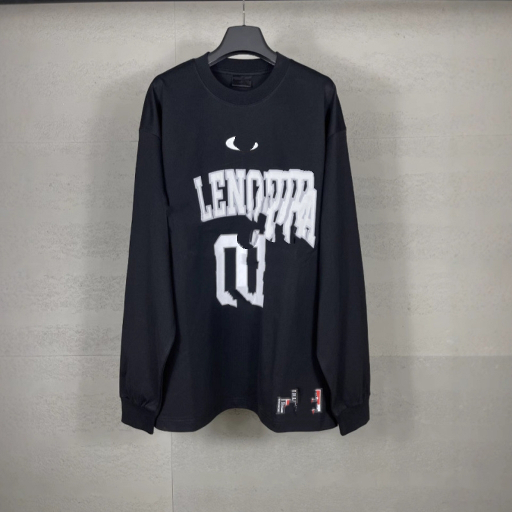 【撤柜长袖01款】潮流青年美式休闲长袖T恤宽松情侣t恤