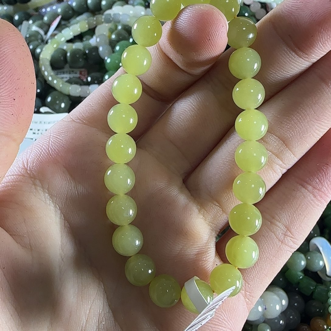 和田玉手链未镶嵌103