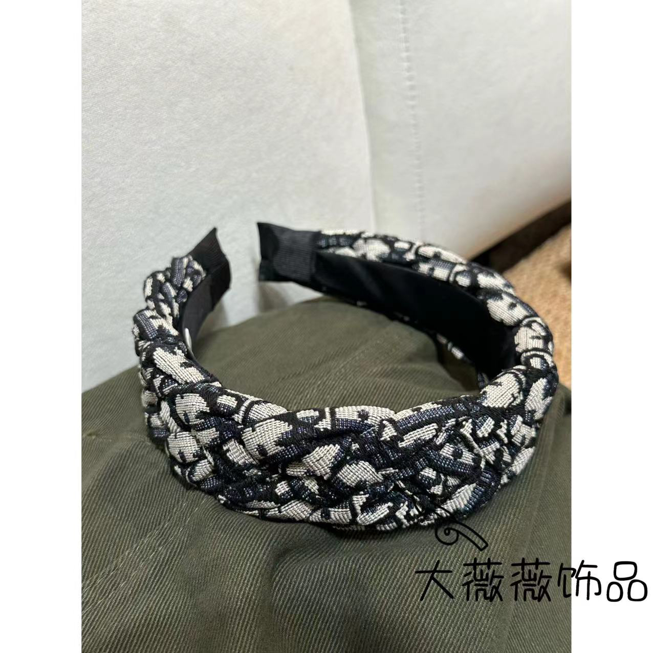 【粉丝专属】法式气质加宽增高颅顶头发箍-38345