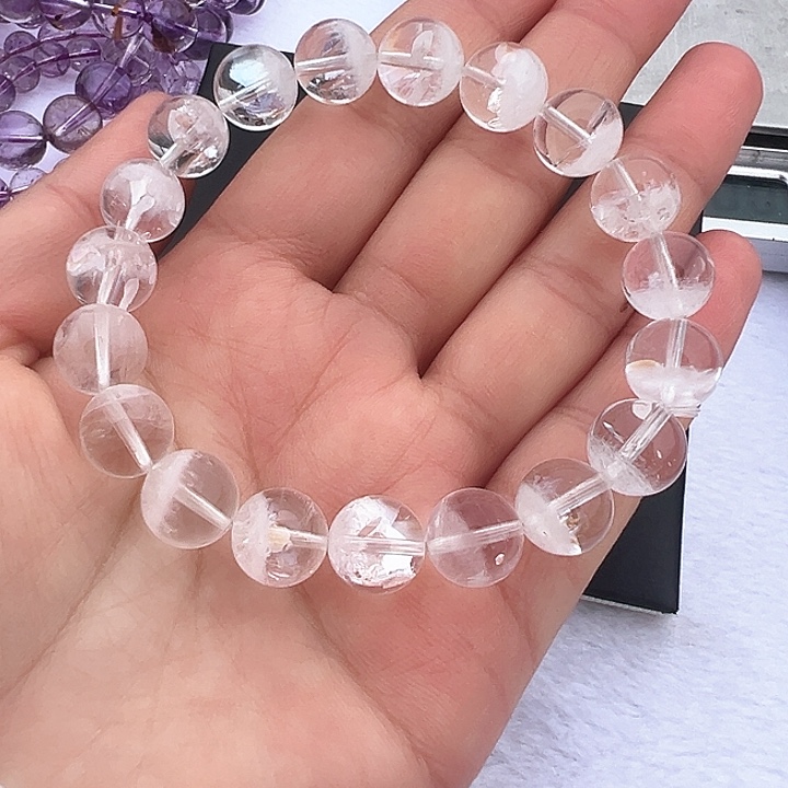 水晶定制未镶嵌汤****活白幽灵