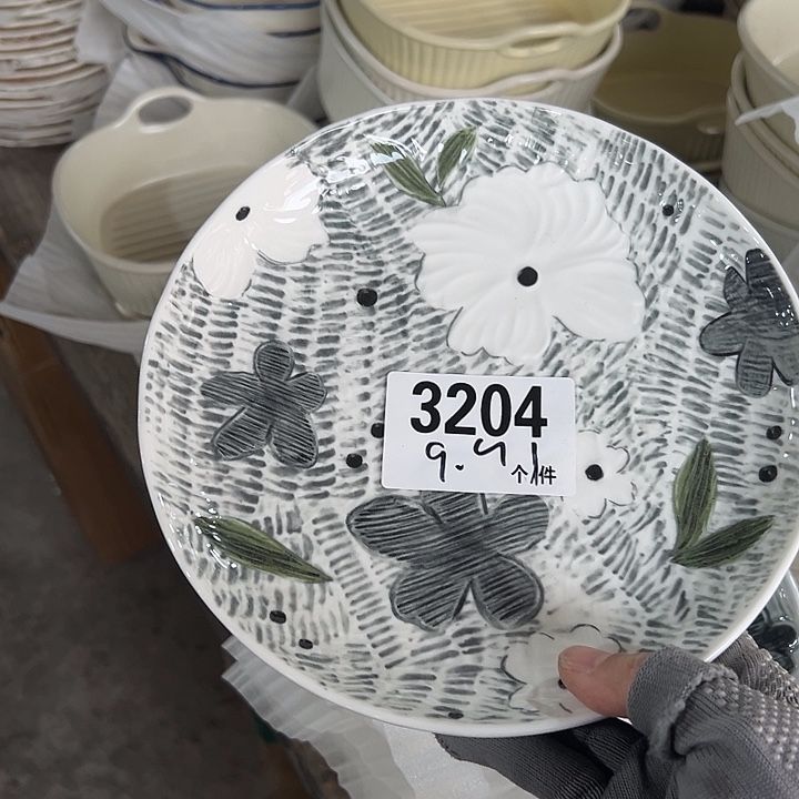 搪瓷外贸陶瓷微瑕3204