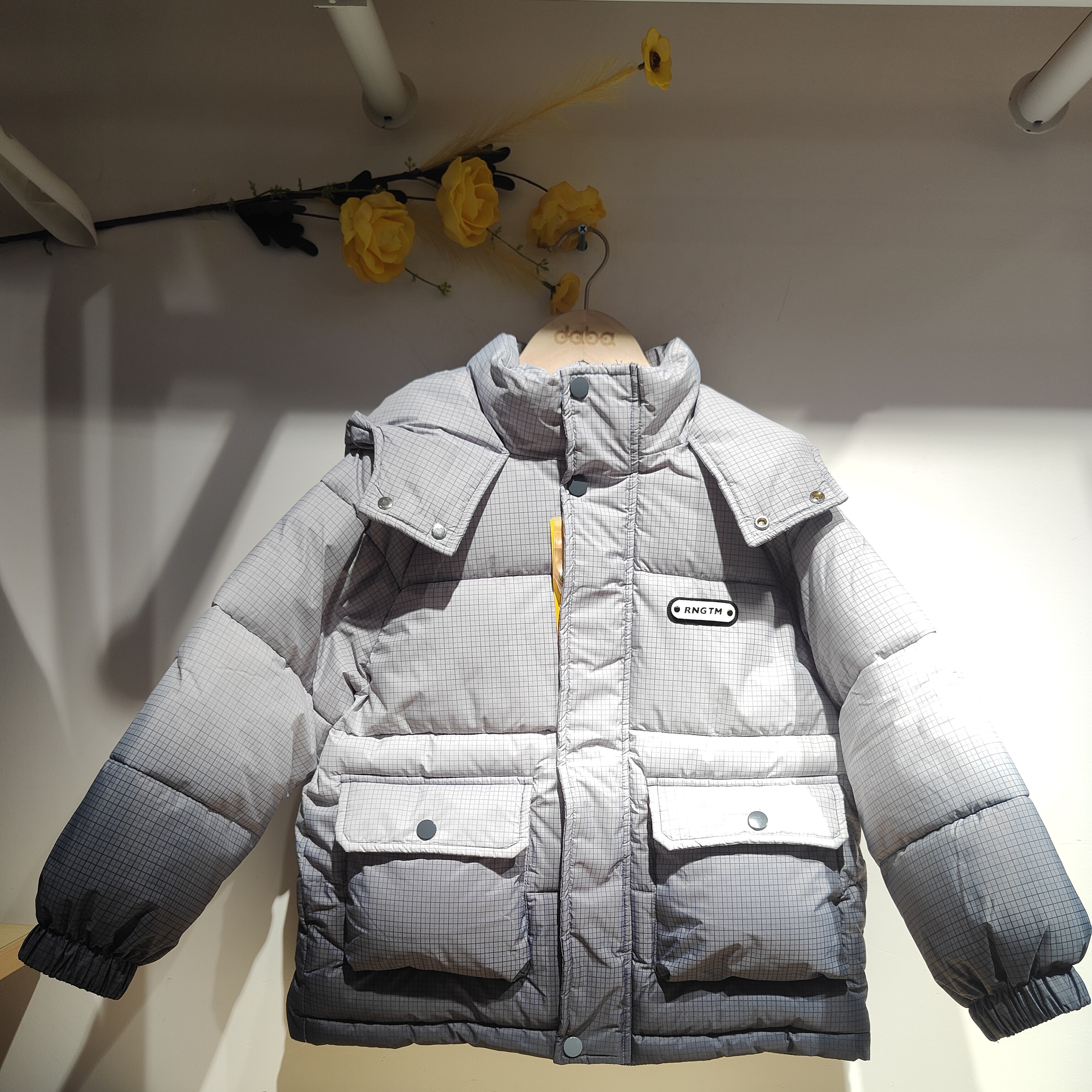 68237达巴冬季新款时尚休闲棉服