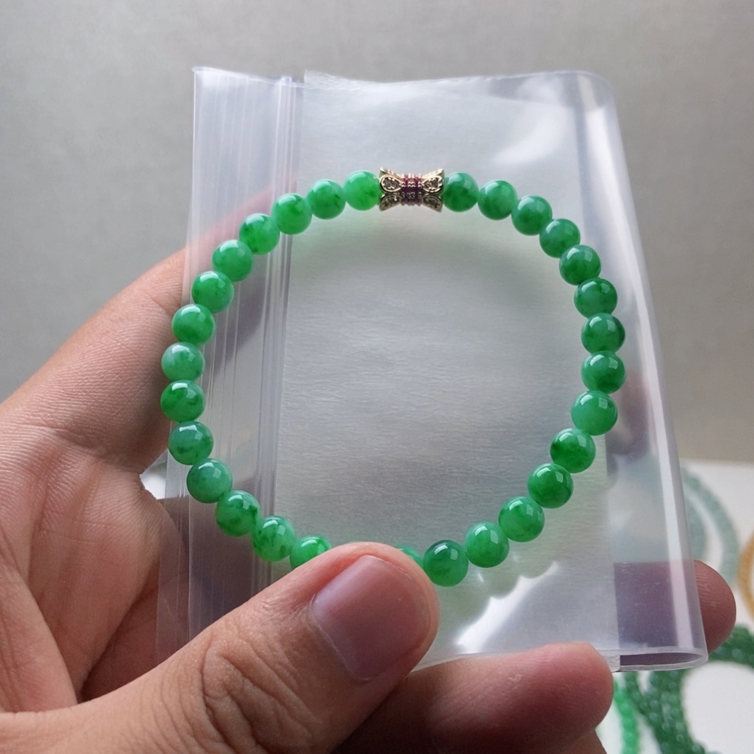 定制翡翠未镶嵌天然缅甸a货卡6.3